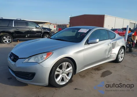2012 Hyundai Genesis 2.0T z USA, uszkodzony, nr VIN KMHHT6KD8CU077883